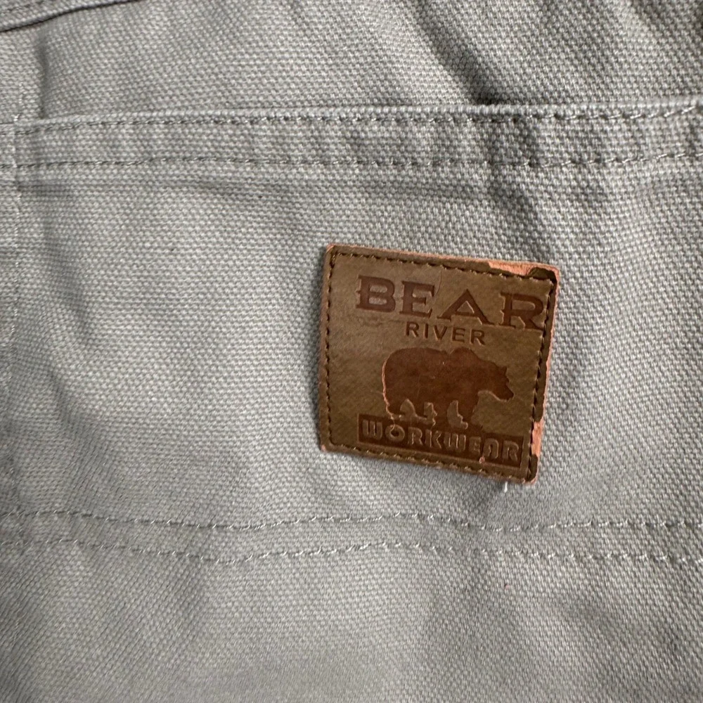 Bear River Workwear Carpenter Double Knee Pants Men 46x28 (Tagged 48x30) Utility